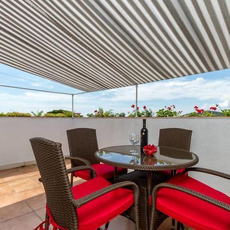 Apartment Palm Penthouse Terrace Split Exterior foto