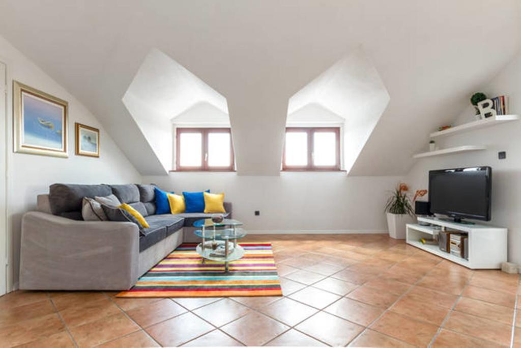 Apartment Palm Penthouse Terrace Split Exterior foto