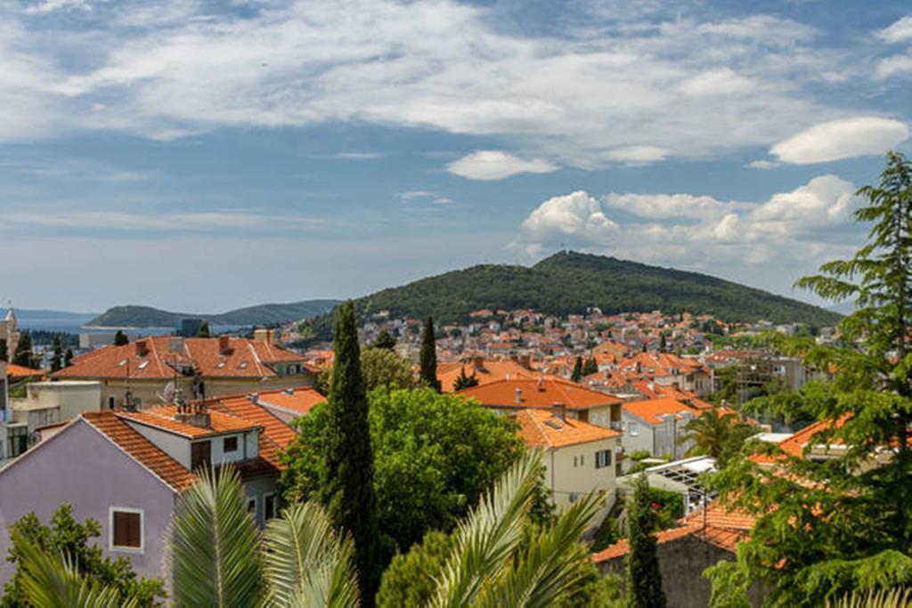 Apartment Palm Penthouse Terrace Split Exterior foto
