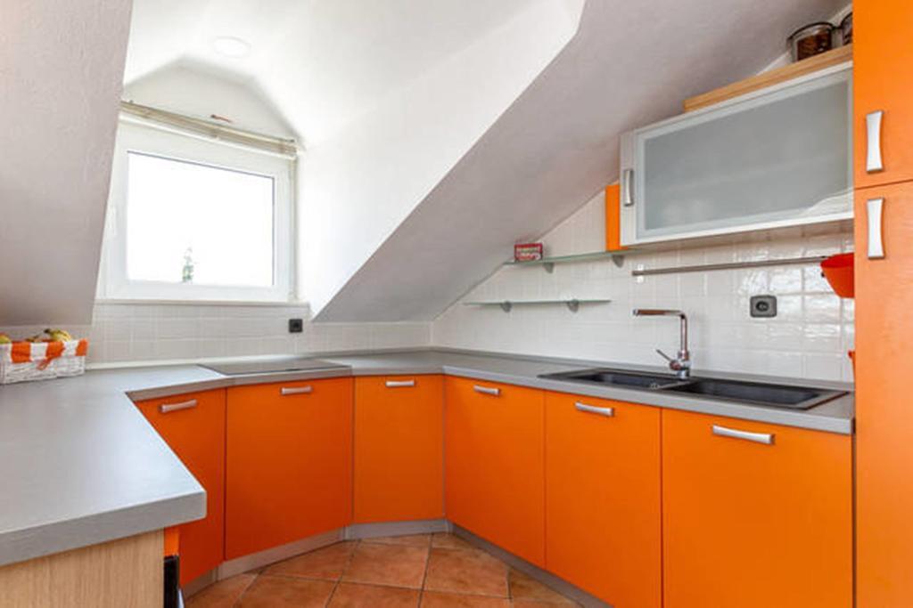 Apartment Palm Penthouse Terrace Split Exterior foto